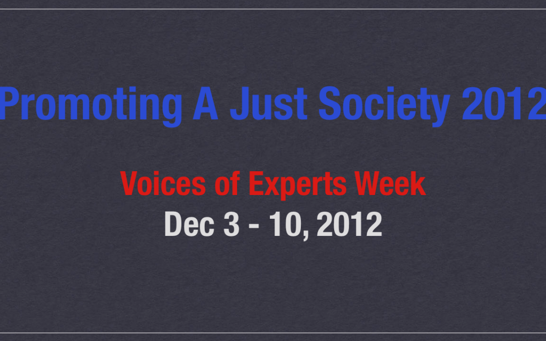 “Voices of Experts Week” Explained